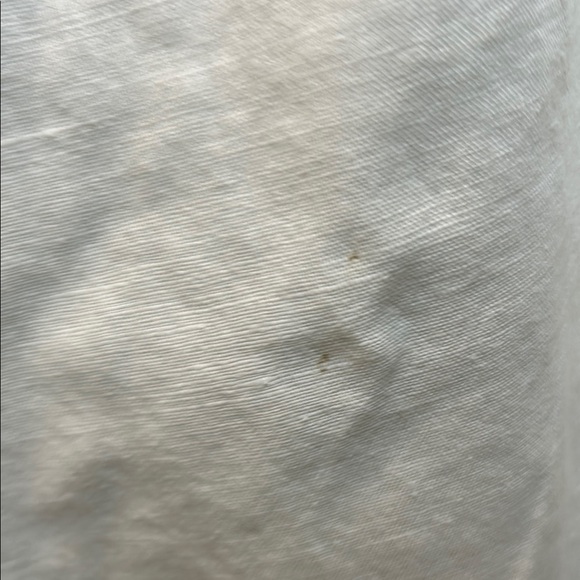 Liz Claiborne LINEN white off white Wide Leg Pants relaxed fit - Picture 9 of 9